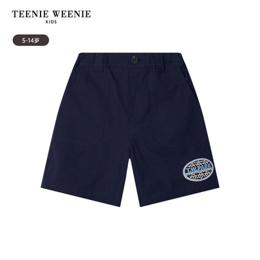 TeenieWeenie Kids小熊童装春夏男童简约休闲弹力亲肤短裤TKTH246309N 商品图5
