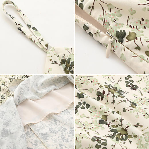 碎花吊带+毛衣外披-23127S4212548 商品图2