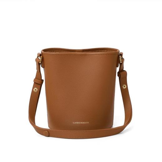 Viney水桶包包2023新款斜挎女包秋冬真皮高级感迷你单肩腋下小包 商品图4