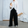 【张天爱同款】LIYIHAN腰部扣袢阔腿裤Y241K09290 商品缩略图2