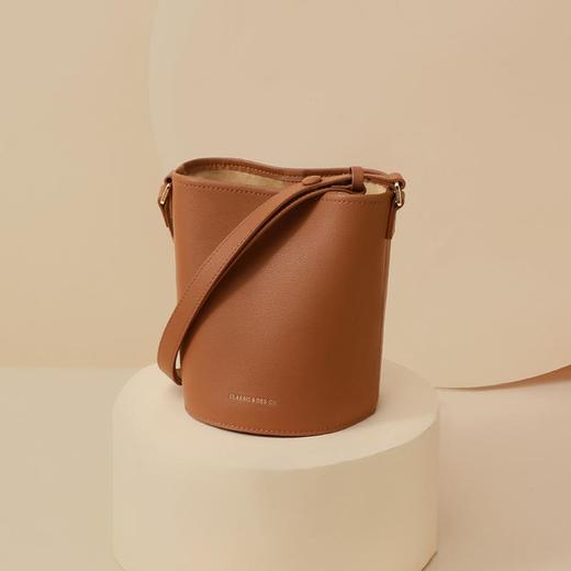 Viney水桶包包2023新款斜挎女包秋冬真皮高级感迷你单肩腋下小包 商品图2