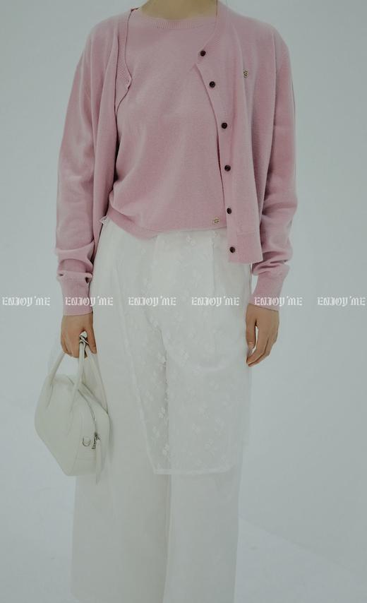 【门店同款】ENJOY春季压褶阔腿时装裤 156098294 商品图5