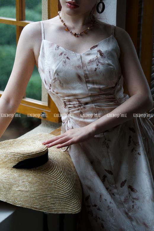 【门店同款】ENJOY春季收腰印花吊带裙 155617241 商品图5