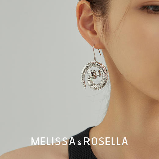 MELISSA&ROSELLALoong系列幸运龙鳞耳坠 商品图5