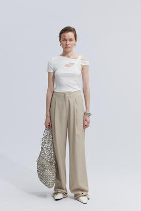 解构不对称短袖