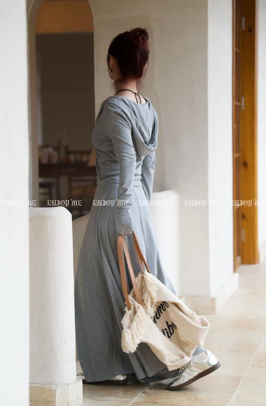 【门店同款】ENJOY春季慵懒风连帽半裙套装 155944786 商品图2