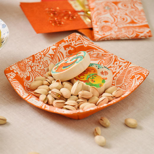 节日款收纳系列布艺收纳筐信封包糖果盒家用 商品图1