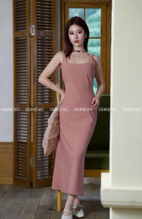 【门店同款】ENJOY春季气质修身吊带连衣裙 155616846