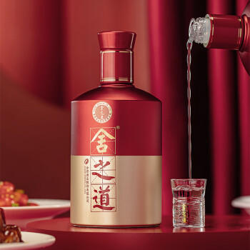舍得 舍之道 浓香型白酒 50度 500ml*2瓶*3盒礼盒整箱 送礼礼物 商品图5