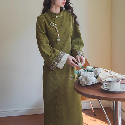 裁缝学苑AS188新中式女装复古改良旗袍马甲连衣裙纸样国风套装样板 商品图4