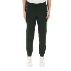 EMPORIO ARMANI 阿玛尼 男士棉质徽标贴花休闲运动裤 绿色 8NPP63 PJ4EZ 1845