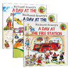 英文原版儿童绘本 忙碌的一天 Richard Scarry’s A Day 英文版 3册套装 飞机场 警察局 消防站 斯凯瑞金色童书 儿童启蒙 商品缩略图1