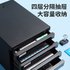晨光（M&G）文具4层桌面文件柜 抽屉式拉手A4资料收纳柜 带索引标签 办公用品 黑色单个装ADM95297 商品缩略图7