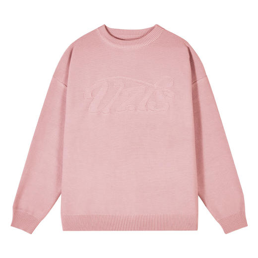 【积分兑换】有志者UZIS针织毛衣男秋冬保暖新款纯色篮球运动圆领毛线套衫青纹 商品图2