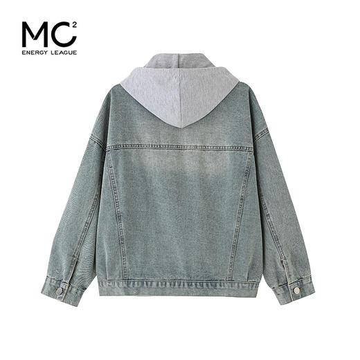 韩版时尚宽松怀旧复古牛仔外套J4212610 商品图4