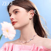 【ZEGL耳妆盘】印象花园系列蜻蜓蝴蝶耳环耳夹女无耳洞耳骨夹耳饰 商品缩略图3