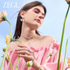 ZEGL设计师印象花园系列蝴蝶项链女款颈链时尚高级感锁骨链配饰品 商品缩略图2