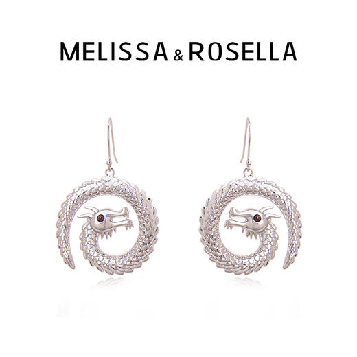 MELISSA&ROSELLALoong系列幸运龙鳞耳坠 商品图1