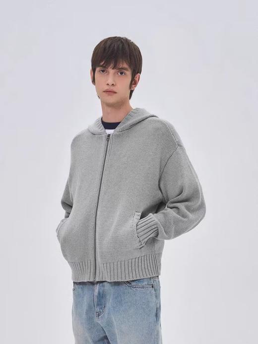 Evistub/E-3DMY232/美式连帽拉链开衫 商品图0