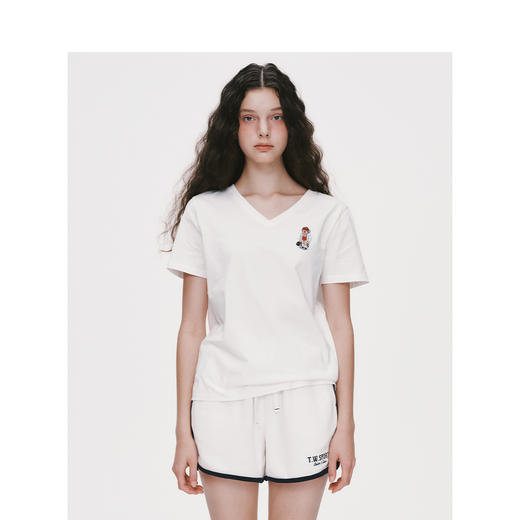 TeenieWeenie小熊卡通短袖圆领T恤女夏季女t恤TTRA246312H 商品图1