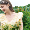 ZEGL设计师雏夏系列小雏菊耳环女蝴蝶结耳钉2024新款925银针耳饰 商品缩略图2