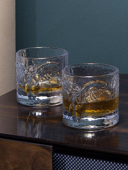 稀奇艺术玻璃杯男士威士忌杯天使浮雕whisky杯搭配精美礼物包装 商品图4