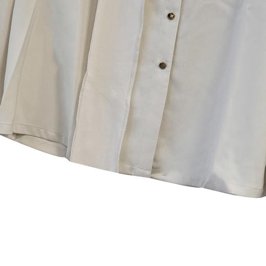 VIVIAN LIU薇薇安刘QD2253001秋女装新款斜领口飘带弹力雪纺衬衫 商品图4