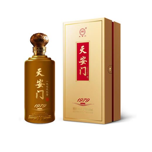 天安门1979纪念酒  53度 酱香型白酒 500ml*6瓶 商品图2