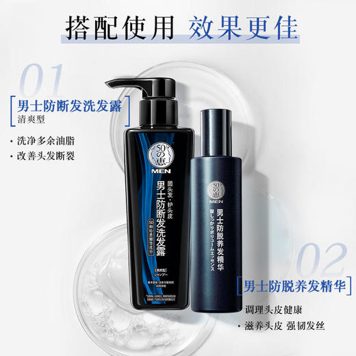 【品牌直发】50惠男士防脱养发精华160ml 商品图3