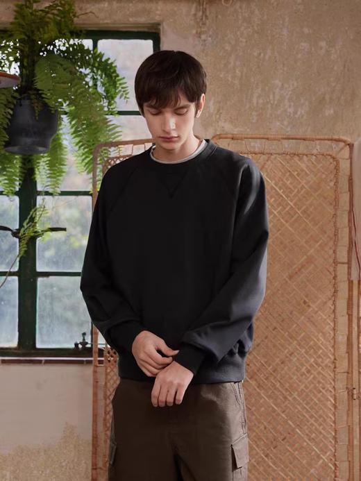 Evistub/E-4CWY329/拼接五色圆领套头卫衣 商品图2