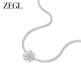 ZEGL设计师雏夏系列雏菊蜜蜂项链女2024新款颈链小众简约高级配饰