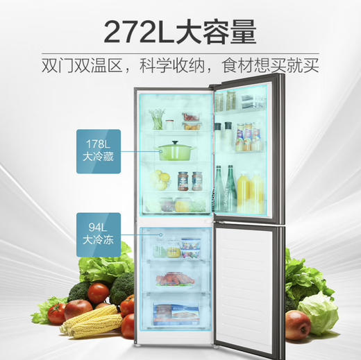 海尔（Haier）冰箱 BCD-272WDPD 商品图3