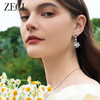 ZEGL设计师雏夏系列雏菊蜜蜂耳环女金色小众独特耳钉925银针耳饰 商品缩略图2