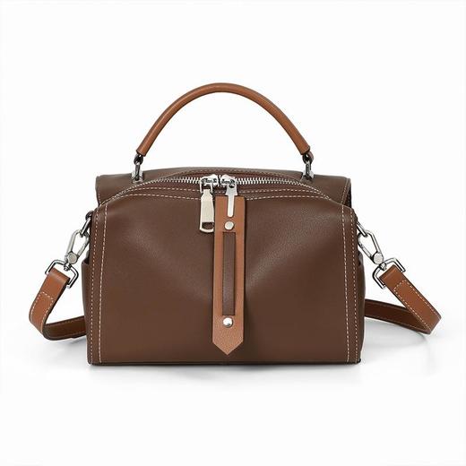 Viney包包女包高级质感斜挎包真皮秋冬大容量手提单肩大包枕头包 商品图4