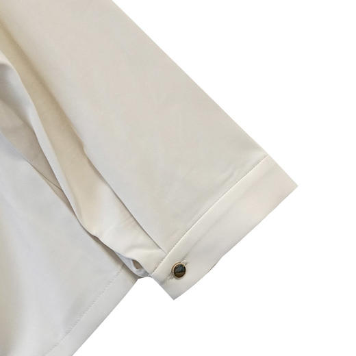 VIVIAN LIU薇薇安刘QD2253001秋女装新款斜领口飘带弹力雪纺衬衫 商品图3