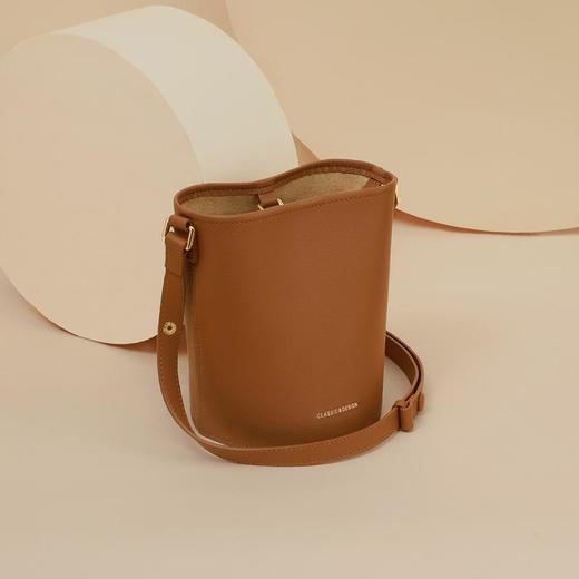 Viney水桶包包2023新款斜挎女包秋冬真皮高级感迷你单肩腋下小包 商品图3