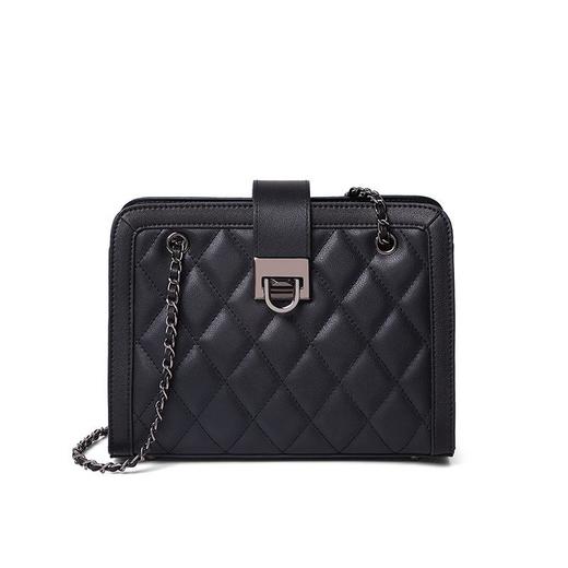 Viney包包2023新款女包斜挎包腋下包真皮高级感春夏链条包小方包 商品图4