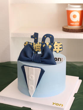 加油少年（翻糖蝴蝶结）