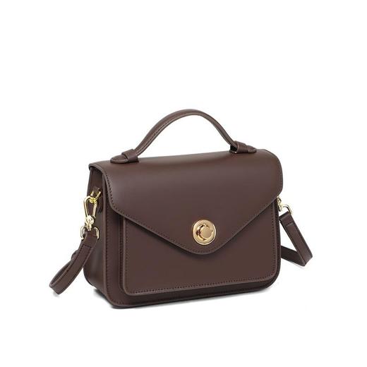 Viney包包女2023新款女包邮差包真皮通勤包高级感百搭单肩手提包bags 商品图2