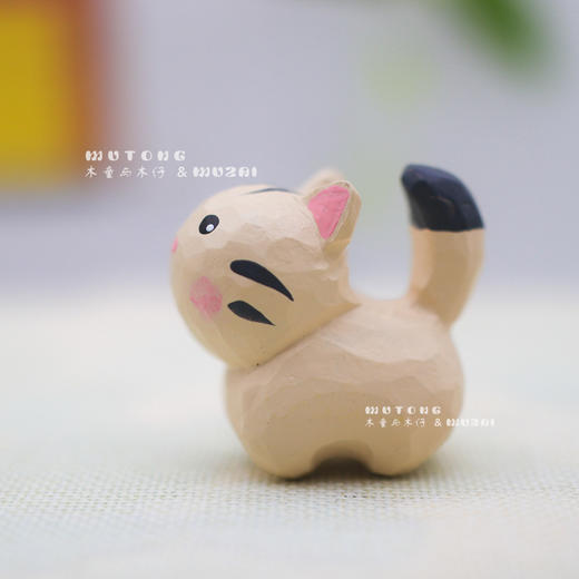 木雕<小猫咪> 商品图6