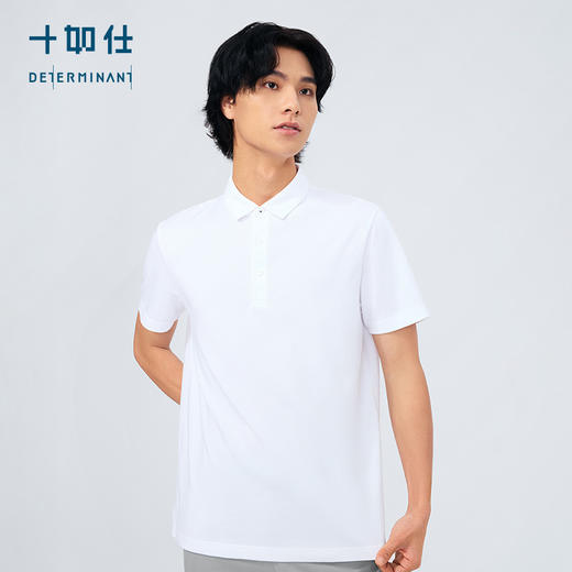 十如仕棉混纺平纹布短袖POLO-P12-02 商品图7