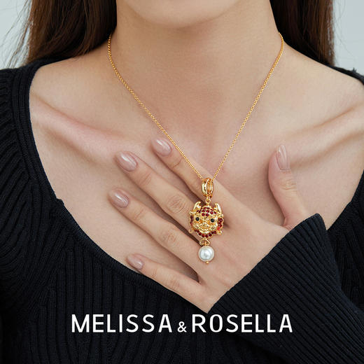 MELISSA&ROSELLALoong系列富贵小萌龙项链 商品图8