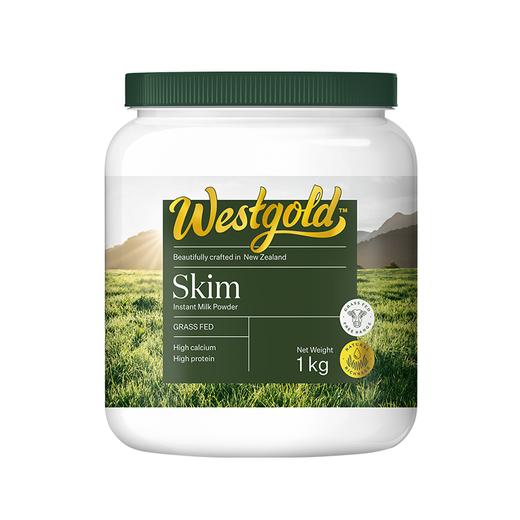【商城优选】Westgold速溶全脂/脱脂奶粉1kg 新西兰原产地进口奶粉 高钙高蛋白 商品图7