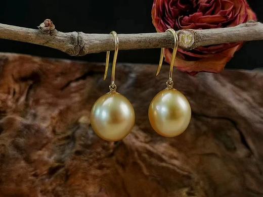 【灵动】南洋金珠耳饰 商品图0