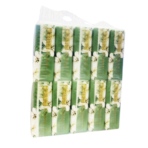 维邦绵韧触感方巾纸10连包【21003185】 商品图0