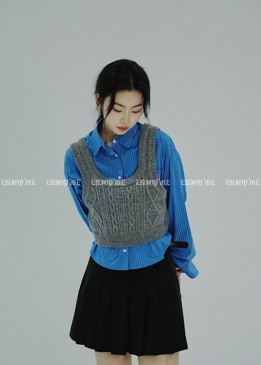 【门店同款】ENJOY春季韩系简约百褶裙 156107883 商品图4