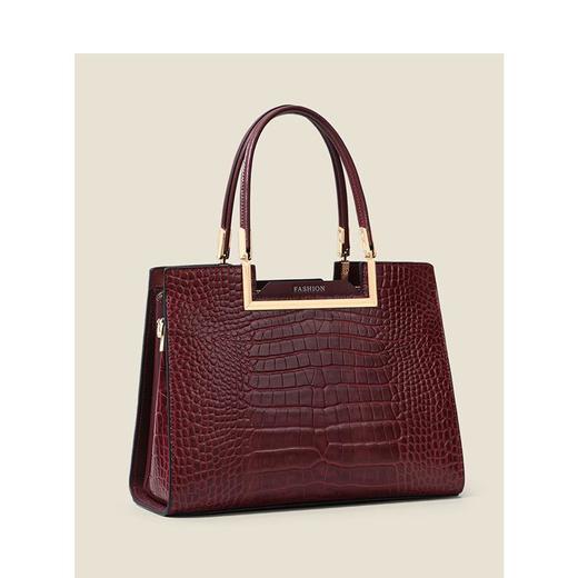 Viney包包2023新款女包斜挎包真皮秋冬百搭高级感婚包手提妈妈包bags 商品图1