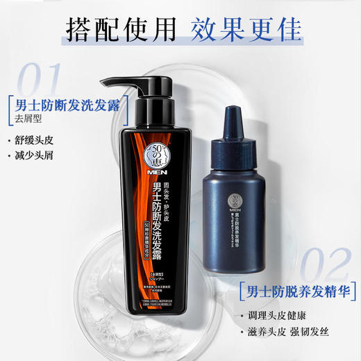 【品牌直发】50惠男士防脱养发精华60ml 商品图4