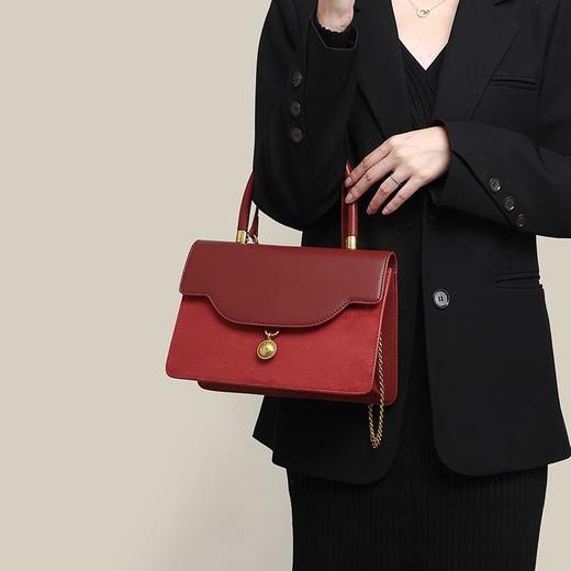 Viney包包百搭新款手提单肩女包真皮结婚新娘婚包高级感秋冬托特 商品图1