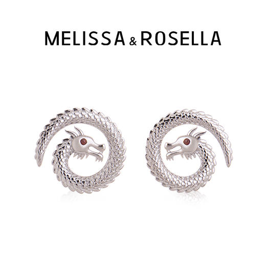 MELISSA&ROSELLALoong系列幸运龙鳞耳钉 商品图1